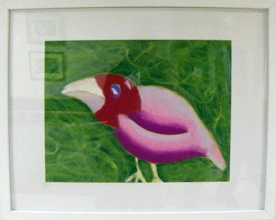 Art Ability 2012, Sheryl Yeager, Tropical Bird, pastel