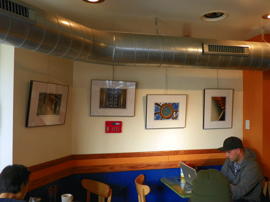 Rob Lybeck Photography, Abstracts and Ornamentations at Black n Brew Cafe