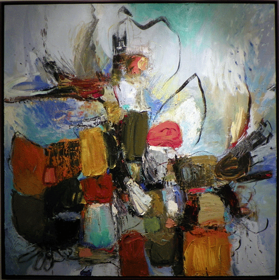 Kathleen Shaver, solo show, Third Street Gallery