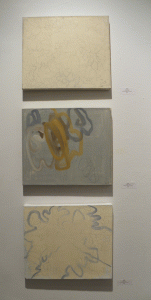 Paula Cahill, oil and graphite on canvas,High Wire Gallery