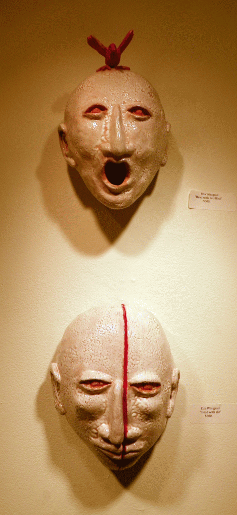 Ideosyncrasy clay from Etta Winigrad, Muse Gallery