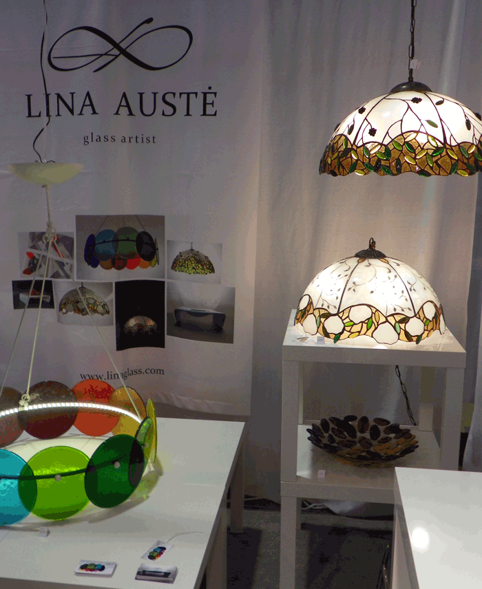 Lina Auste, Glass Artist