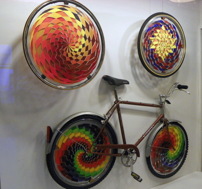 Charlize Katzenbach, Bike pARTS, Art in City Hall